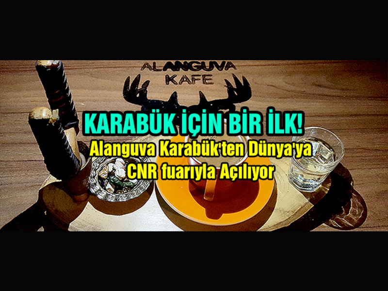 Alanguva Karabük'ten Dünya'ya CNR fuarıyla Açılıyor