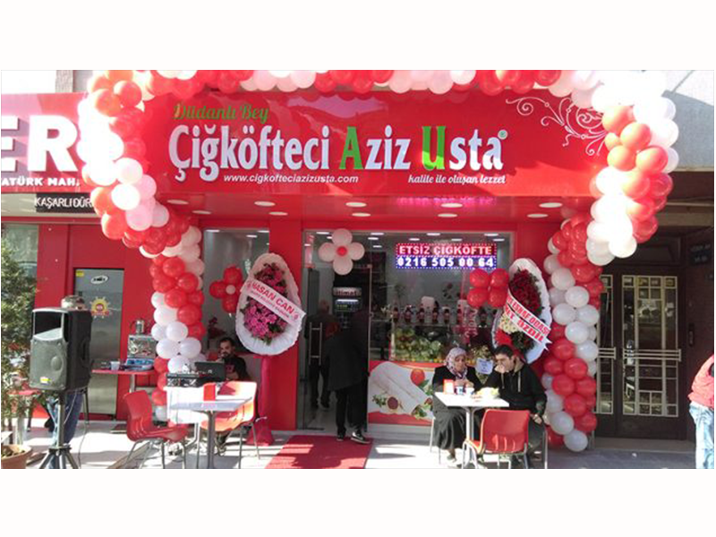 ÇİĞKÖFTECİ AZİZ USTA, ÜMRANİYE’DE…