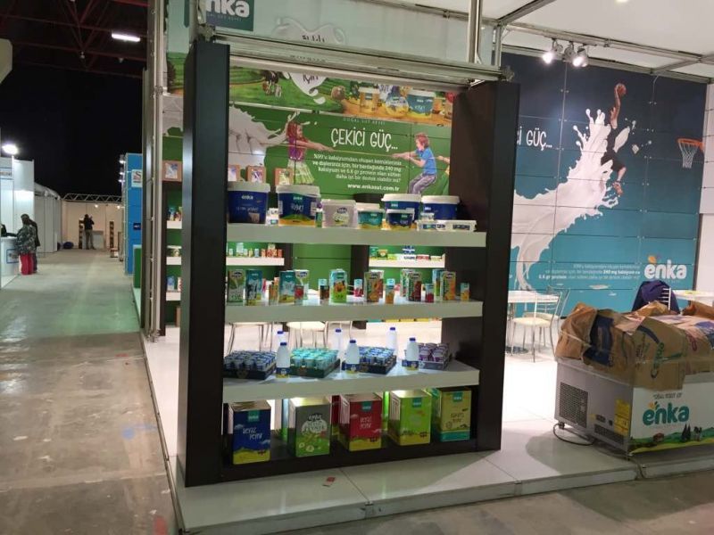 Enka süt ürünleri Anfaş Food Product'e katılım gösterdi.