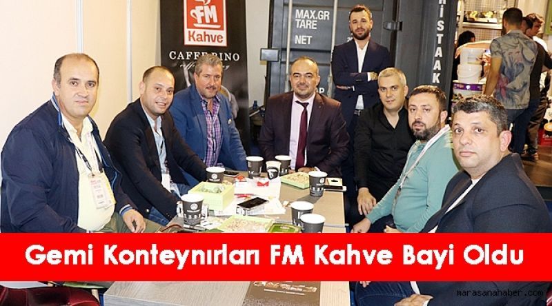 Gemi Konteynırları FM Kahve Bayi Oldu