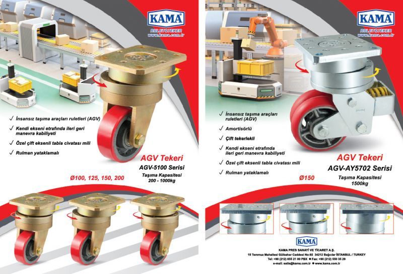 AGV TEKERLERİ YENİ ÜRÜN