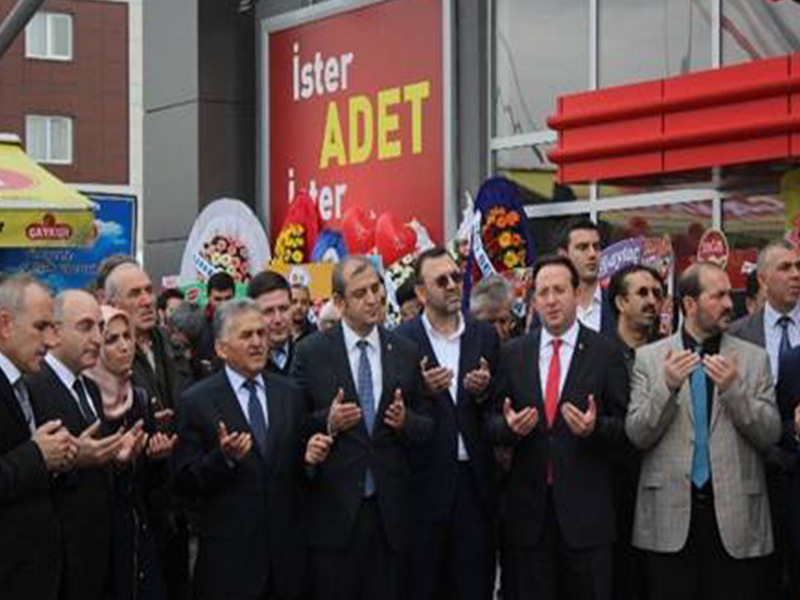 KAYSERİ GROSS MARKET 4. ŞUBESİNİ HİZMETE AÇTI