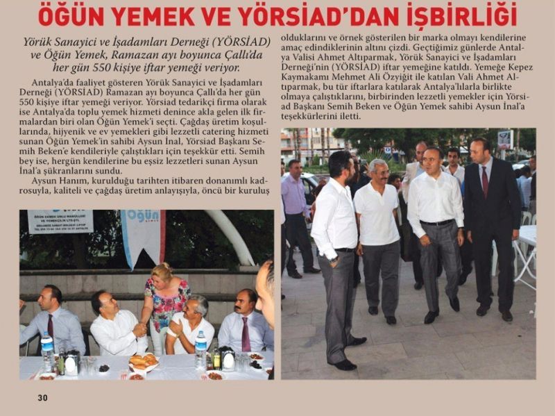 ÖĞÜN YEMEK