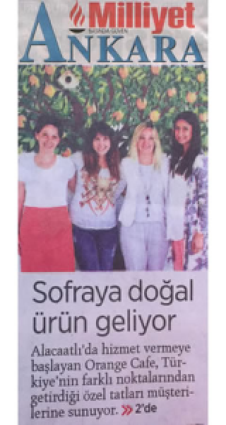 Sofraya Doğal Ürün Geliyor 
