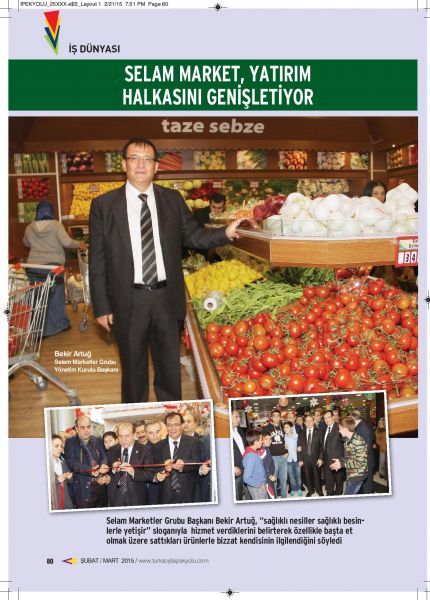 Selam Market Yatırım Halkasını Genişletiyor
