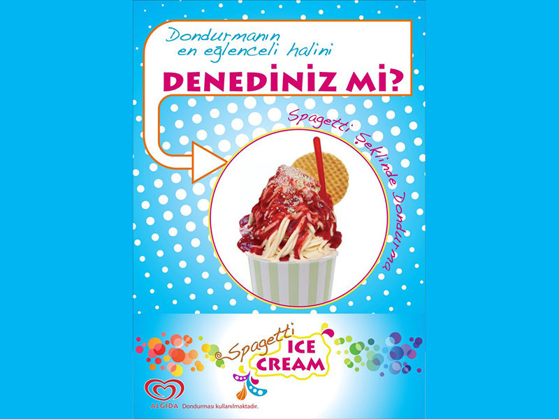 Spagetti İce Cream Bayilik Veriyor