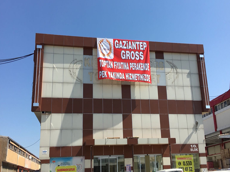GAZİANTEP GROSS ILE PEK YAKINDA HIZMTINIZDEYIZ.