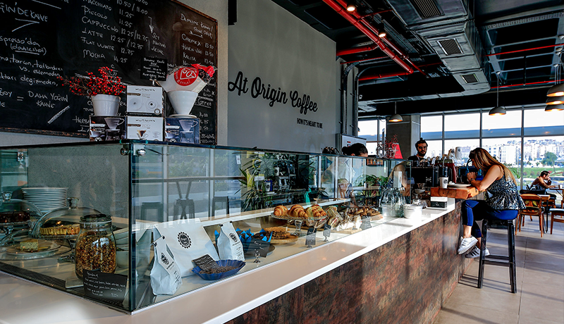 AT ORIGIN COFFEE