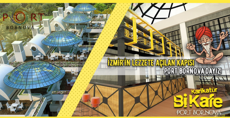 KARİKATÜR Bİ KAFE
