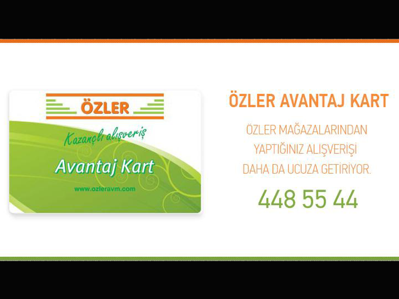 ÖZLER ALIŞVERİŞ MAĞAZALARI