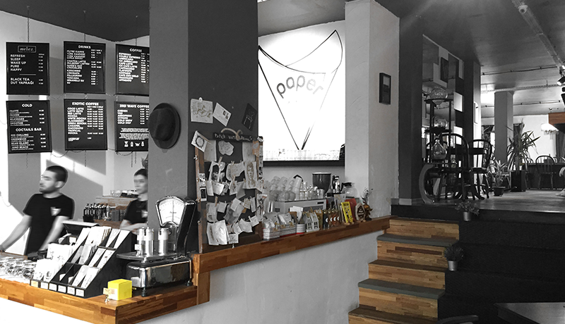 PAPER ROASTING COFFEE & CHOCOLATE