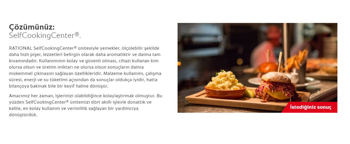 RATIONAL Endüstriyel Mutfak Ekipmanları