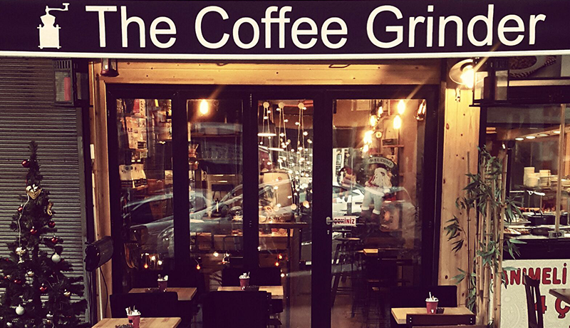 THE COFFEE GRINDER