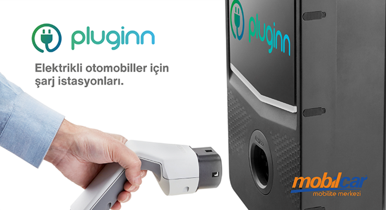 Plugin Elektrikli otomobiller için şarj istasyonları.